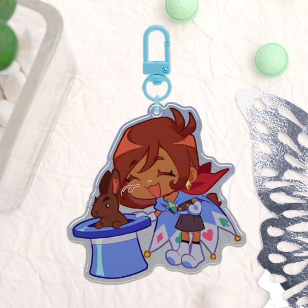 Ace Attorney - Trucie Wright Acrylic Keychain
