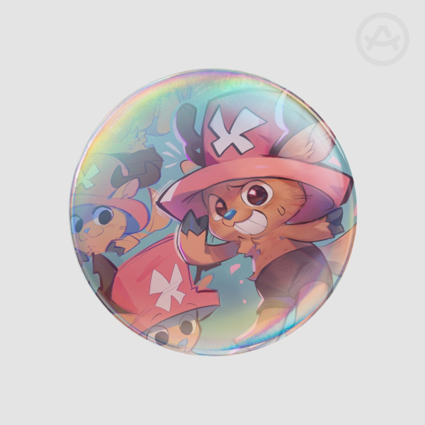 Chopper Round Badges (Button Pins)