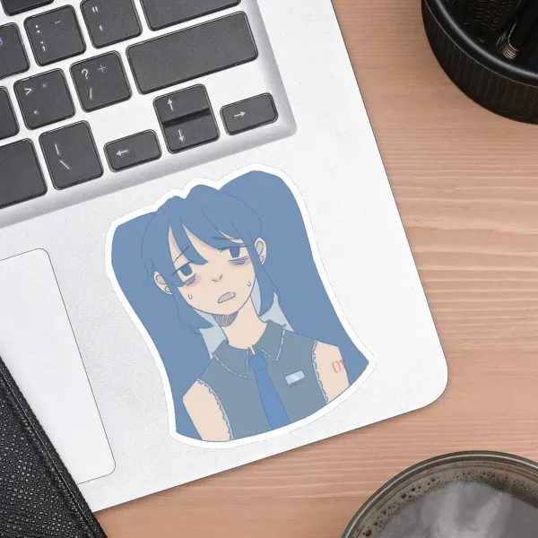 Matte Miku Sticker