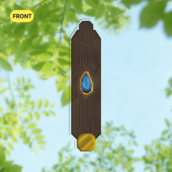 Runestone Wristband Bookmark