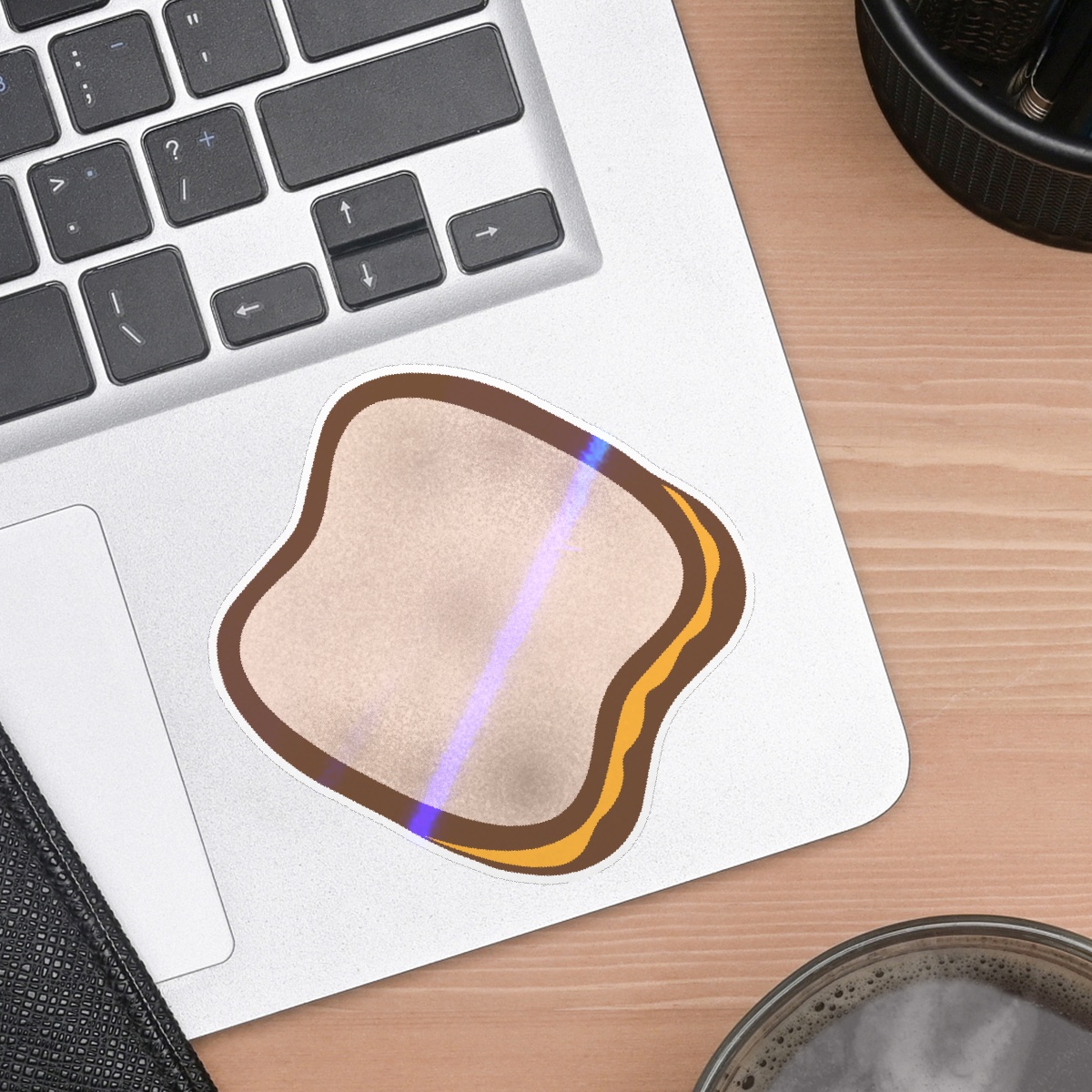 MozzyEllaVT Grilled Cheese Sticker