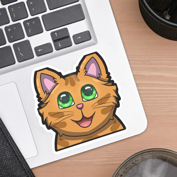 Ginger cat - Sticker
