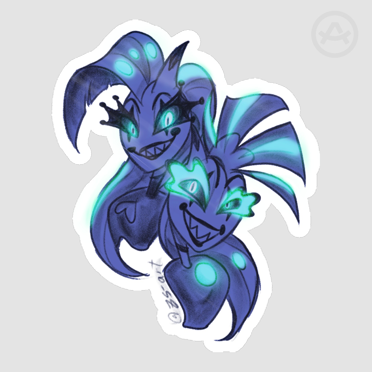 HB Glitz & Glam Sticker