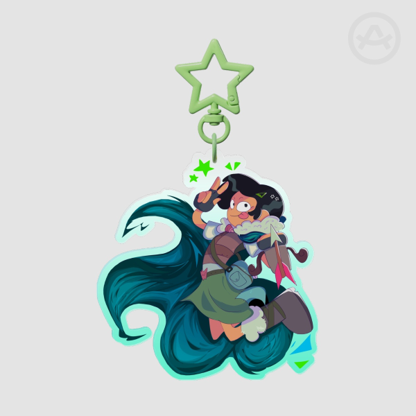 Marcy Wu Acrylic Keychain (Amphibia)