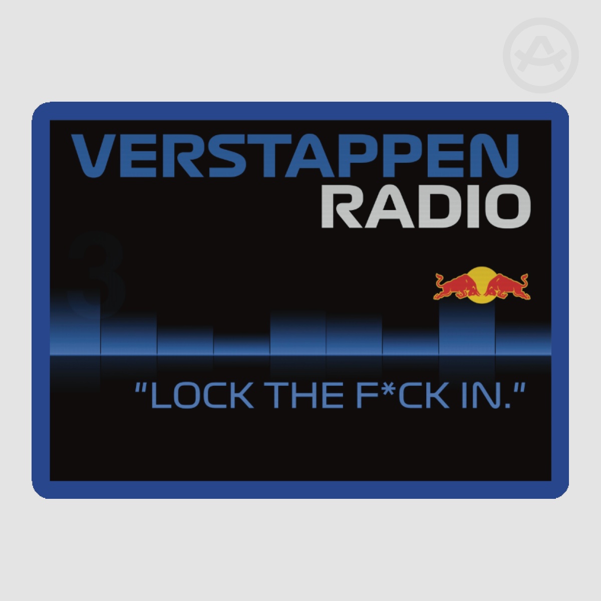 Max Verstappen (LOCK THE F*CK IN) Sticker