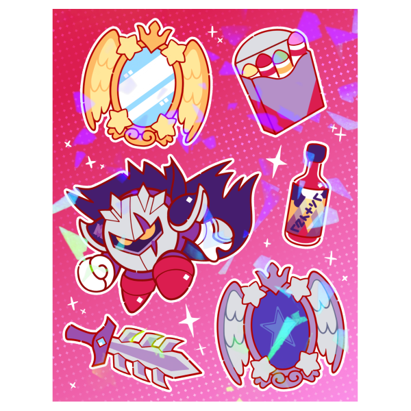 dameta sticker sheet