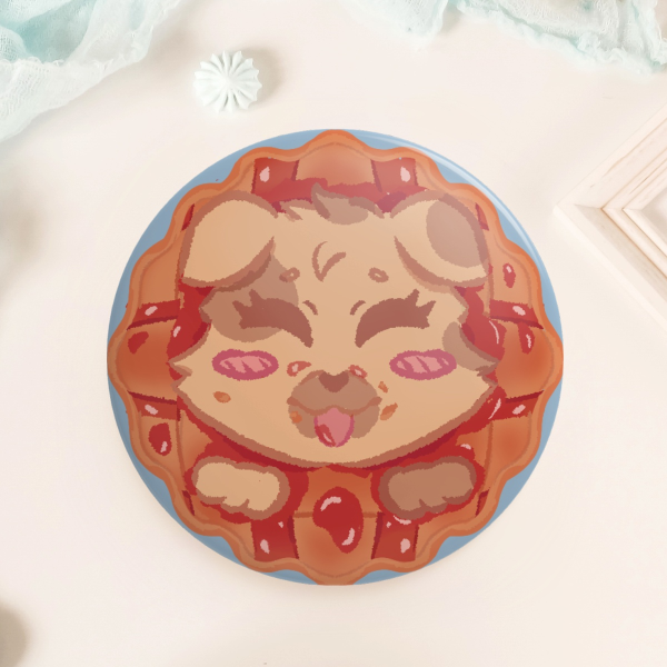 Dog's Cake ||Button Pin