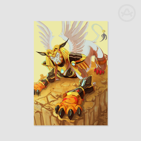 Poster of Nefertimon x from digimon