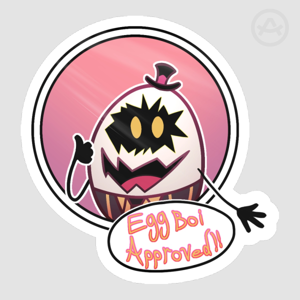 Egg Boi Approved Stickers