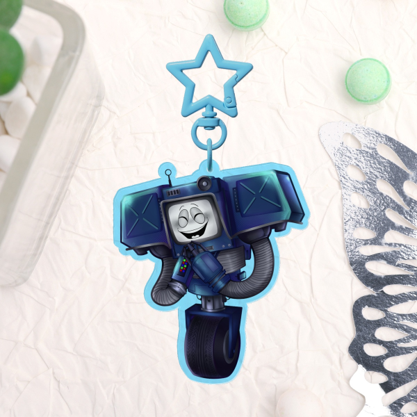 Fallout NV: Yes Man - Acrylic Keychain