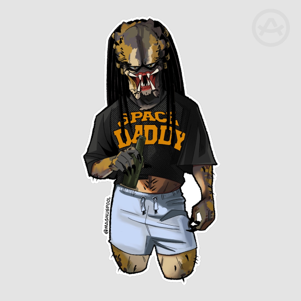 Space Daddy Xar'Tuuk | Sticker big