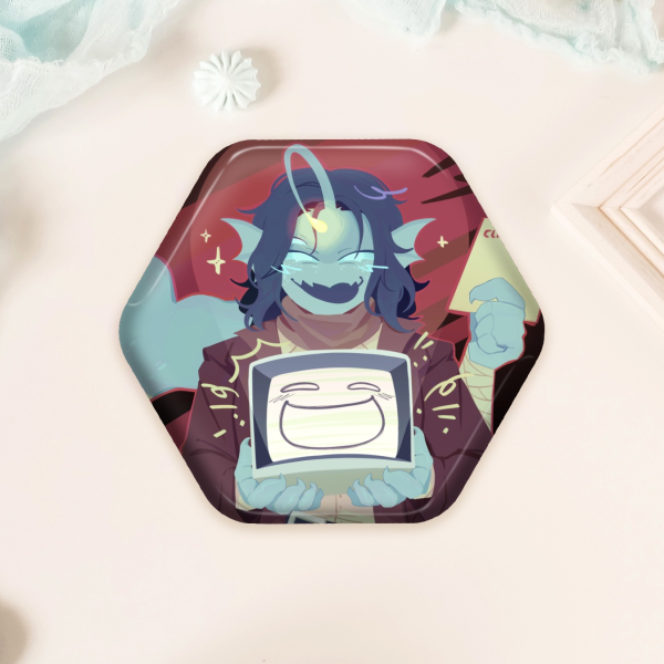 Sebastian & Painter Hexagon Badge