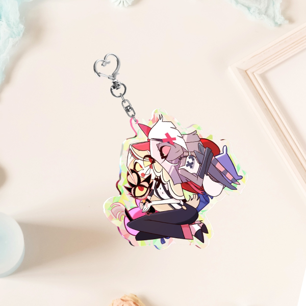 Chaggie pilot outfit keychain - 3.94"(100mm), ③