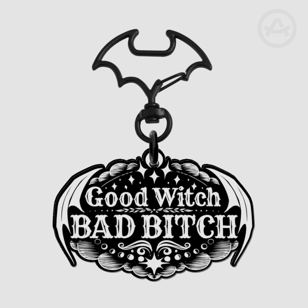 🦇Good Witch, Bad Bitch - Acrylic Keychains