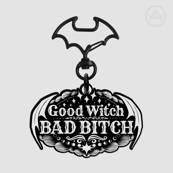 🦇Good Witch, Bad Bitch - Acrylic Keychains