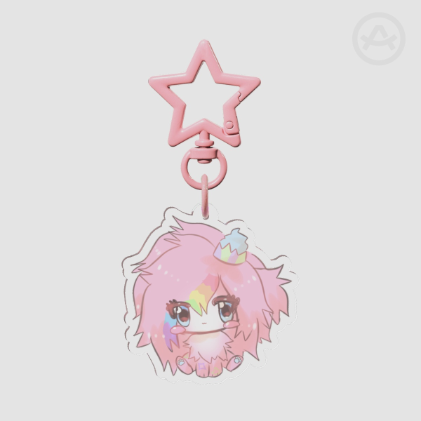 Kawaii OC Cupcake keychain