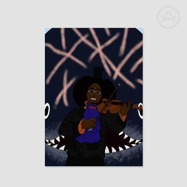 OPLA Brook and Laboon Poster Print