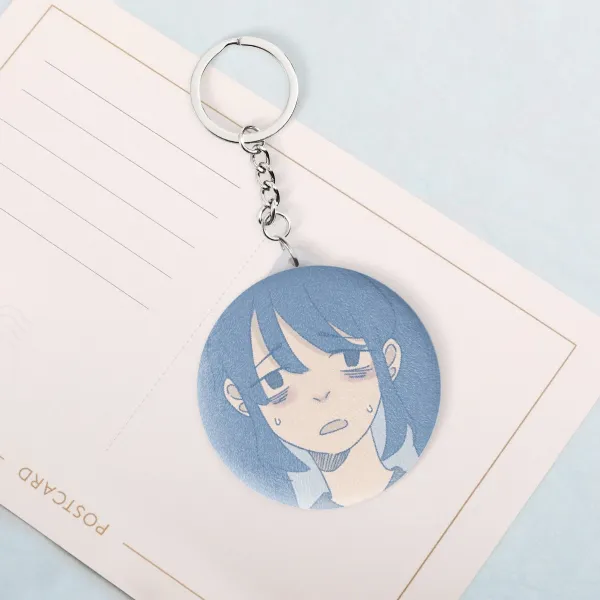 Miku Plush Badge Keychains