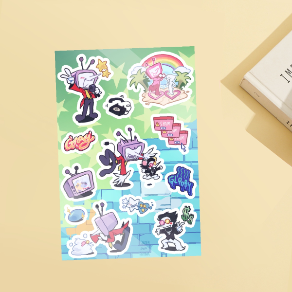 Spamtenna Sticker Sheet