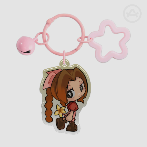 FFVII Aerith Keychain