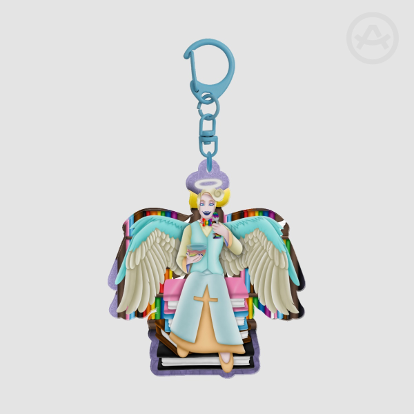 Pride Saint Peter Keychain
