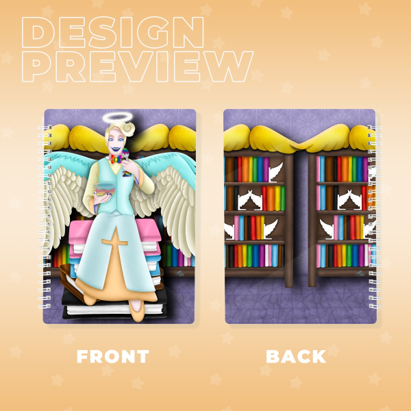 Pride Saint Peter Spiral Notebook