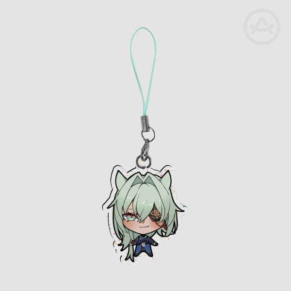 Anaxa HSR Glitter Phone Charm