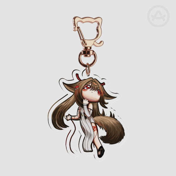 Ye Shunguang Clear Acrylic Keychain