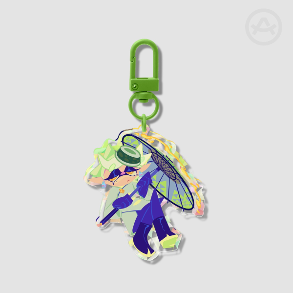 Splatoon 3 Marie Cuttlefish Keychain
