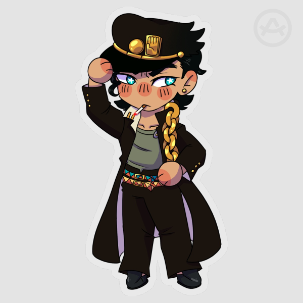 Jotaro Kujo Clear Sticker