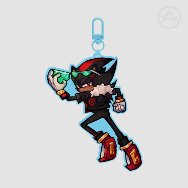 Shadow The Hedgehog Acrylic Keychains