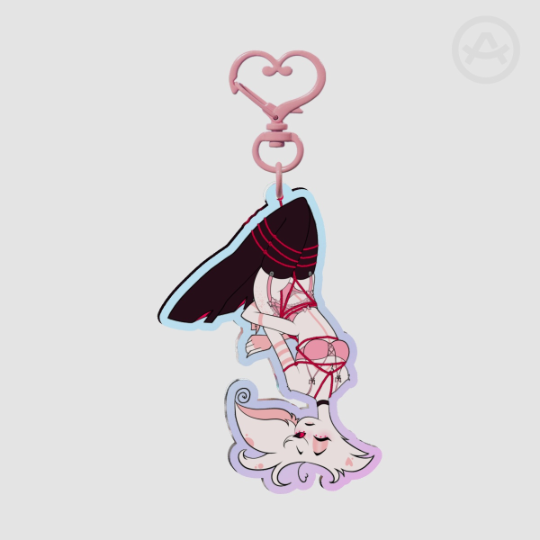 Shibari Angel Keychain