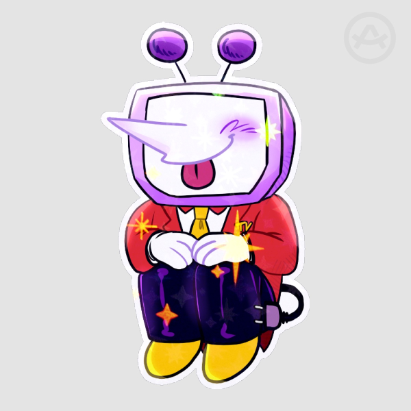 Sittin Tenna sticker