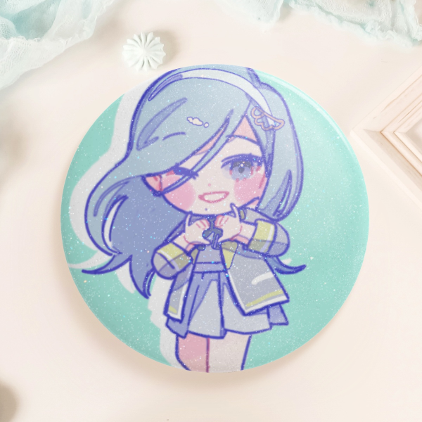 Project Sekai Colorful Stage!: Momojan 44mm Button Badge SHIZUKU