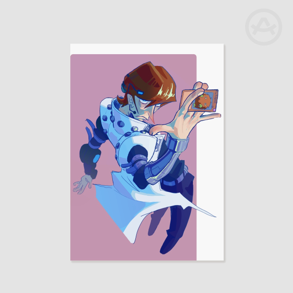 Poster of Seto Kaiba from YuGiOh