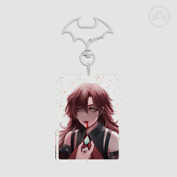 Agony Glitter Acrylic Keychains