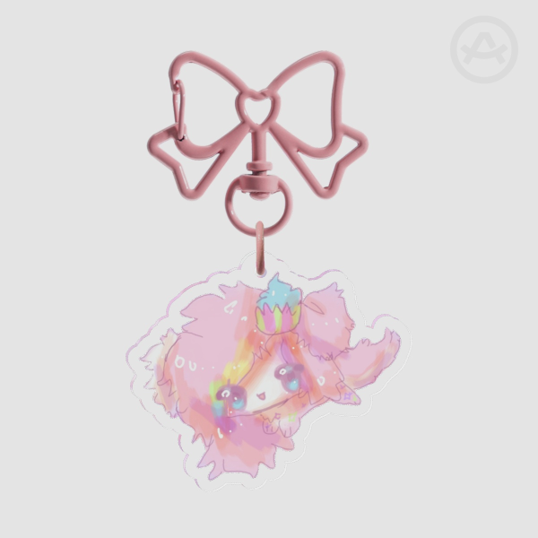Kawaii OC Cupcake keychain