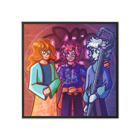 Sunset Trio Art Board