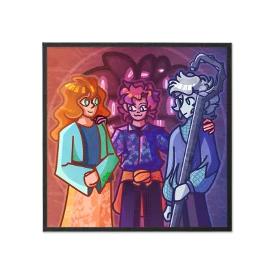 Sunset Trio Art Board