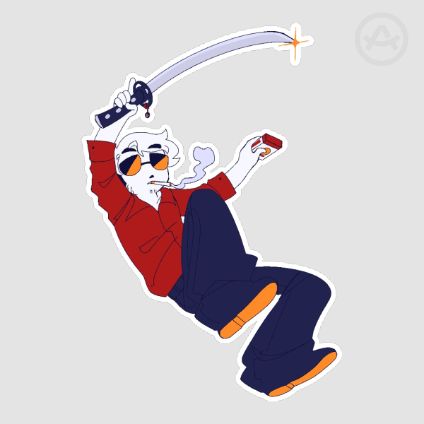 LOA Dave Sword - Stickers