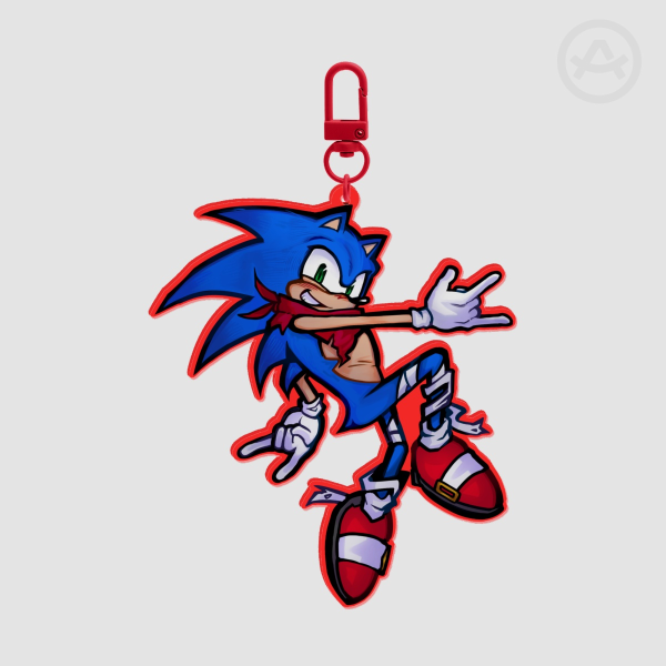 Sonic The Hedgehog Acrylic Keychains