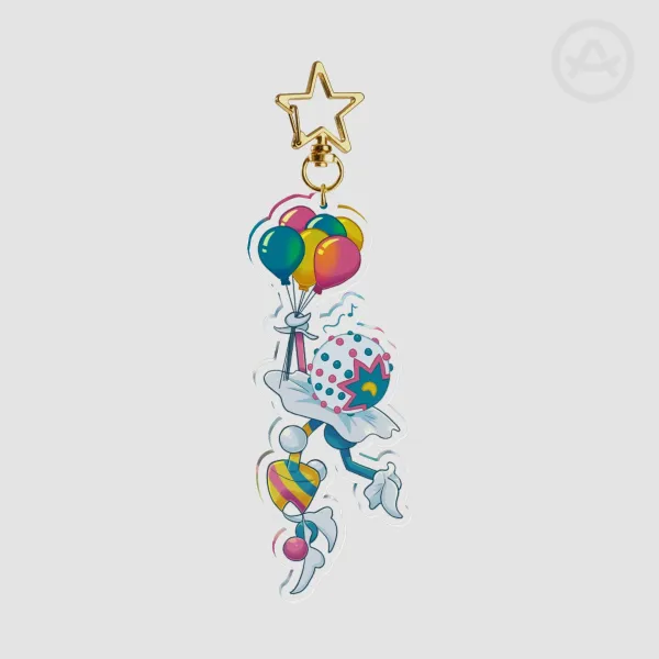 Blacephalon keychain