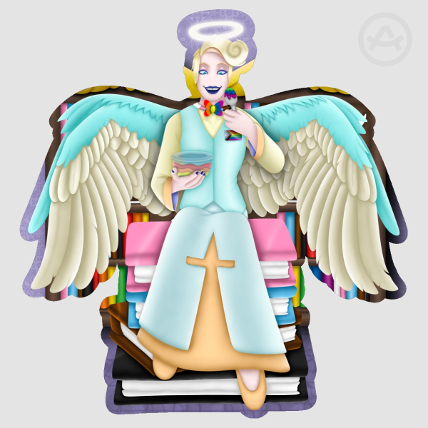 Pride Saint Peter Vinyl Sticker