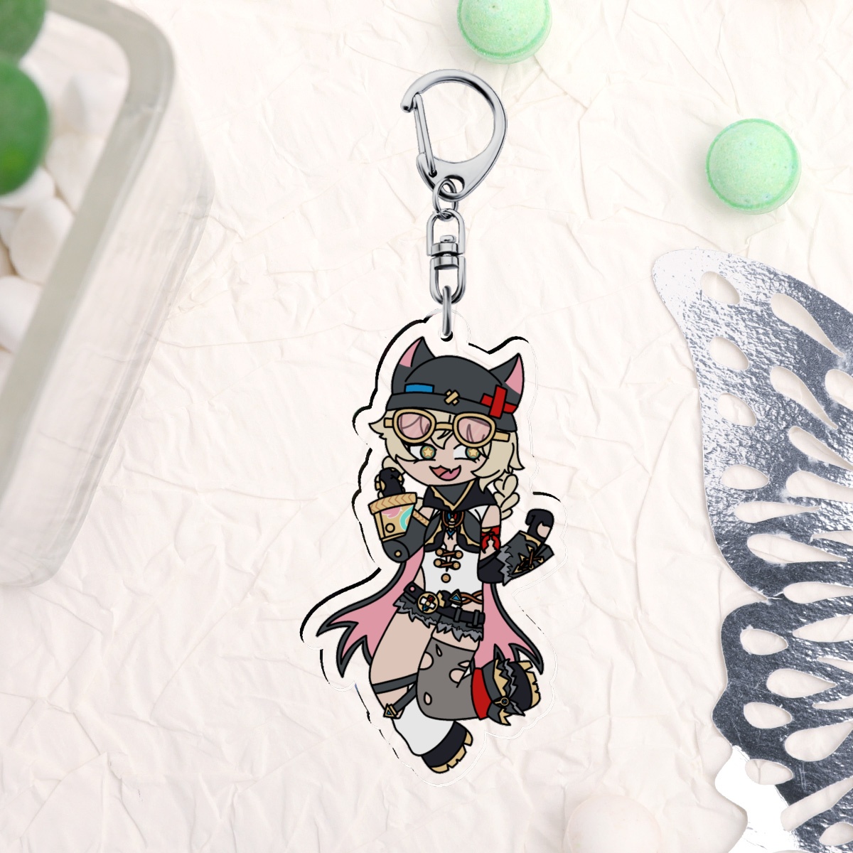 Jahoda Genshin Impact Keychain