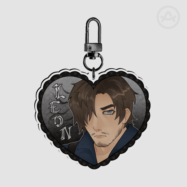 Leon Kennedy Keychain