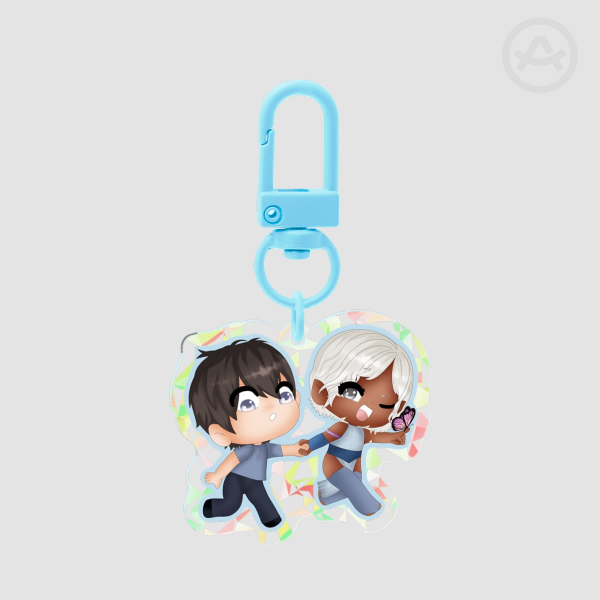 Deya & Malik Chibi Butterfly Keychain – From My Webtoon