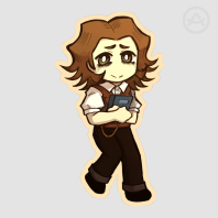 Cedric Foreman Die-cut Sticker