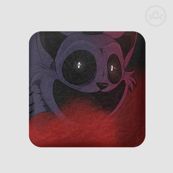 Catnap Poppy Playtime Square Plush Badge