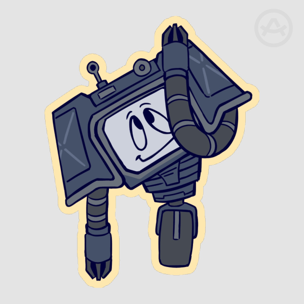 Yesman FALLOUT Die Cut Stickers