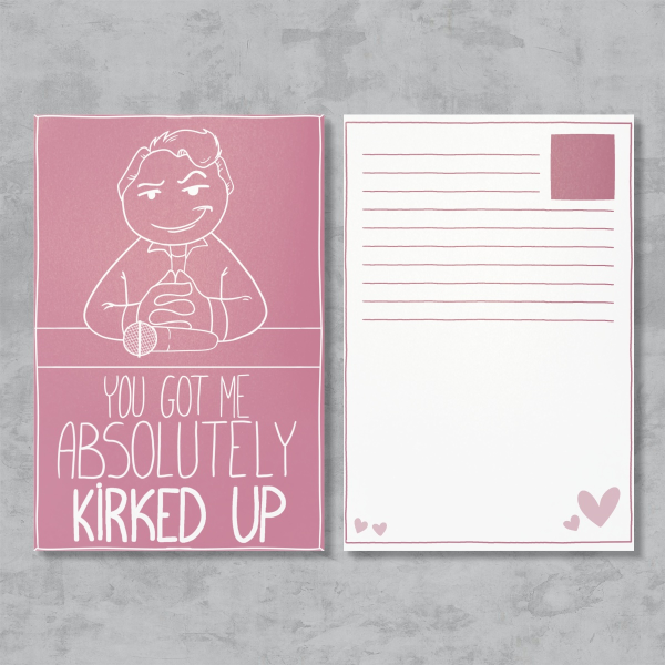 You Got Me Absolutely Kirked Up Postcard | Genz Memes